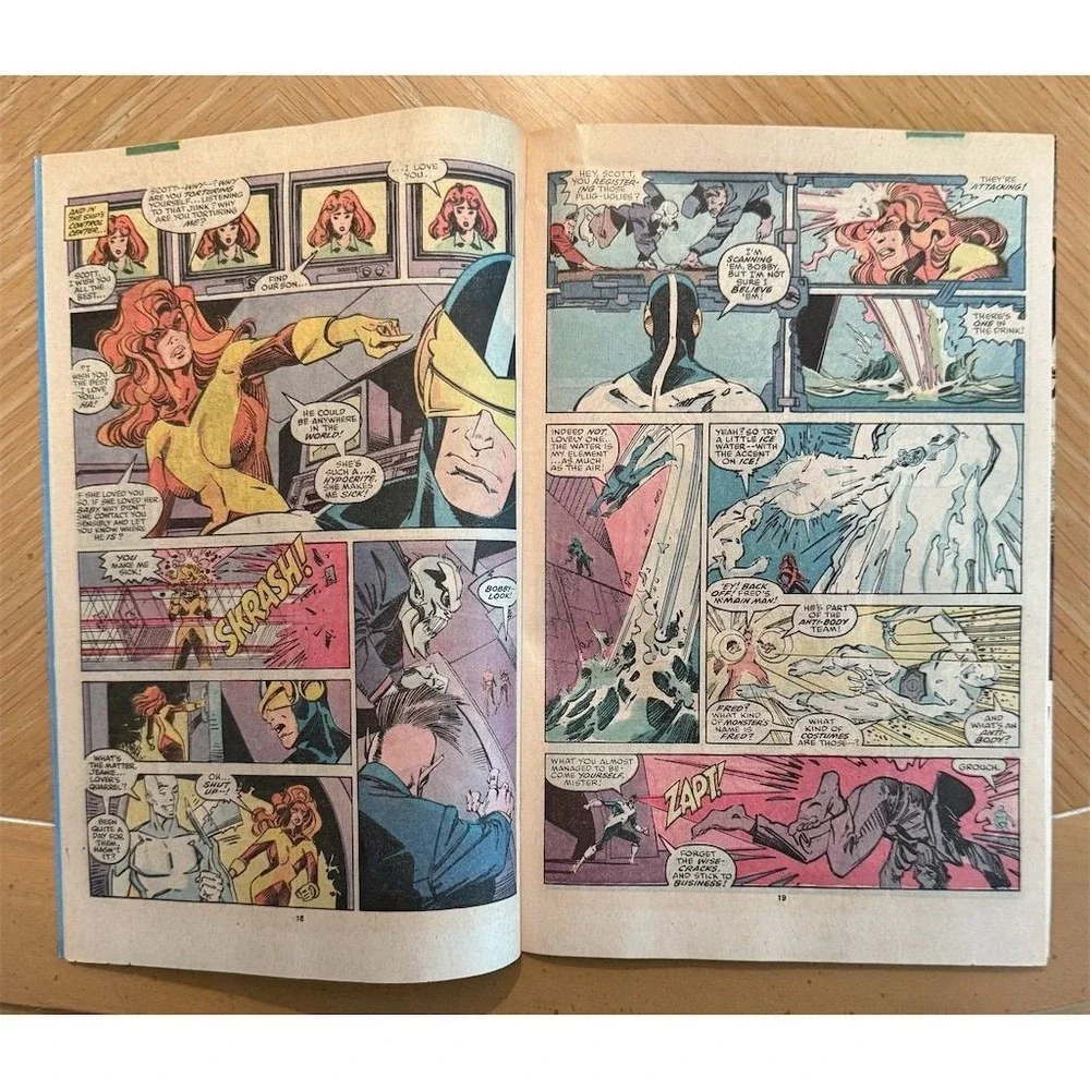Marvel X-Factor #29‎ Comic 1988 Infectia & Anti-Bodies Copper Age